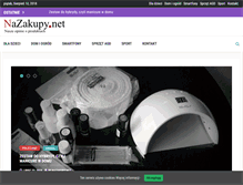 Tablet Screenshot of nazakupy.net